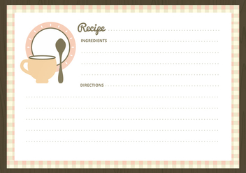 Vector Recipe Cards - Free vector #359857